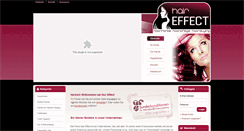 Desktop Screenshot of haireffect.de